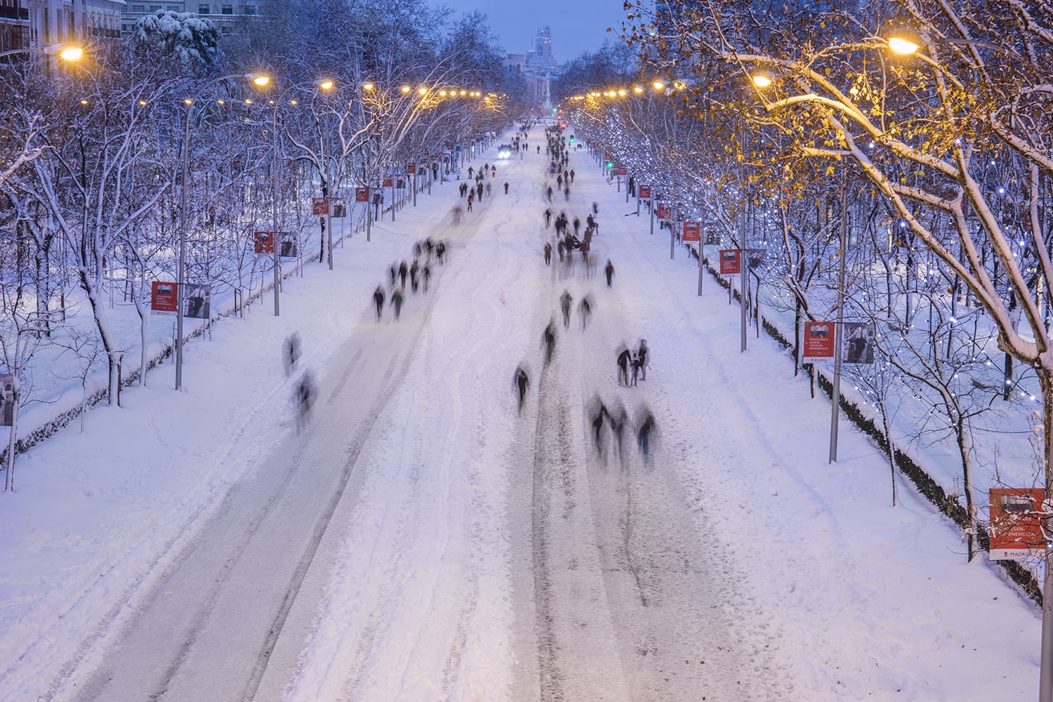 13 Madrid nevado, Javier Aranburu